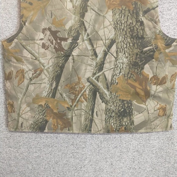 Bob Allen 2XL Reversible‎ Camouflage Vest Insulated Realtree NAHC Life Member - Picture 7 of 9